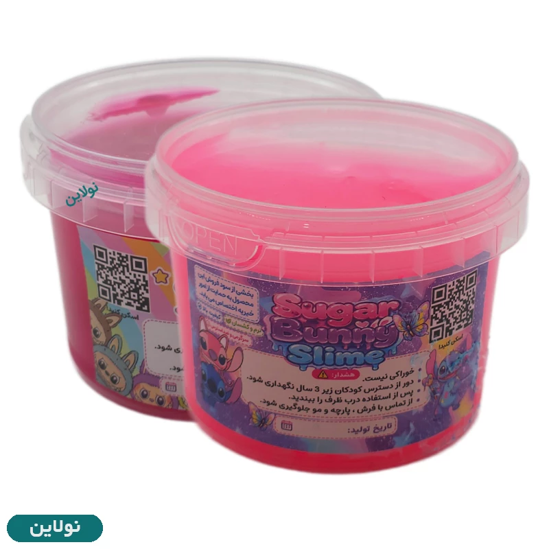 قیمت و خرید ژل اسلایم بهداشتی 300 گرم Suger Bunny | نولاین