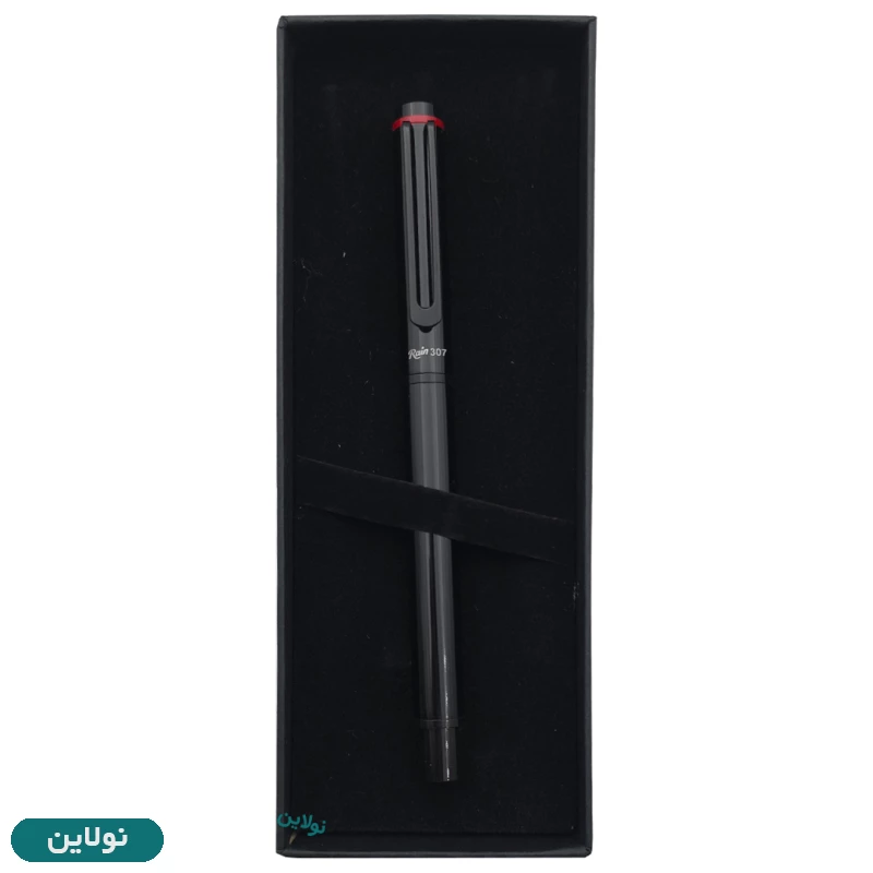 قیمت و خرید خودنویس فلزی جعبه دار رین Rain کد R 307 | نولاین