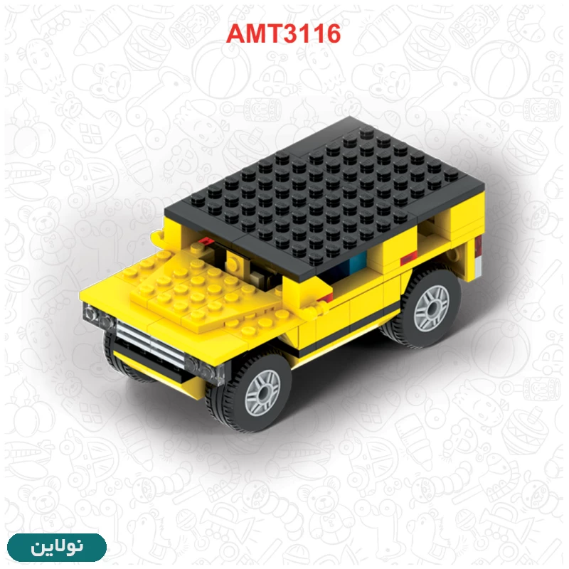 قیمت و خرید لگو ماشین شاسی بلند 21 مدله آوا کد AMT 3116 | نولاین