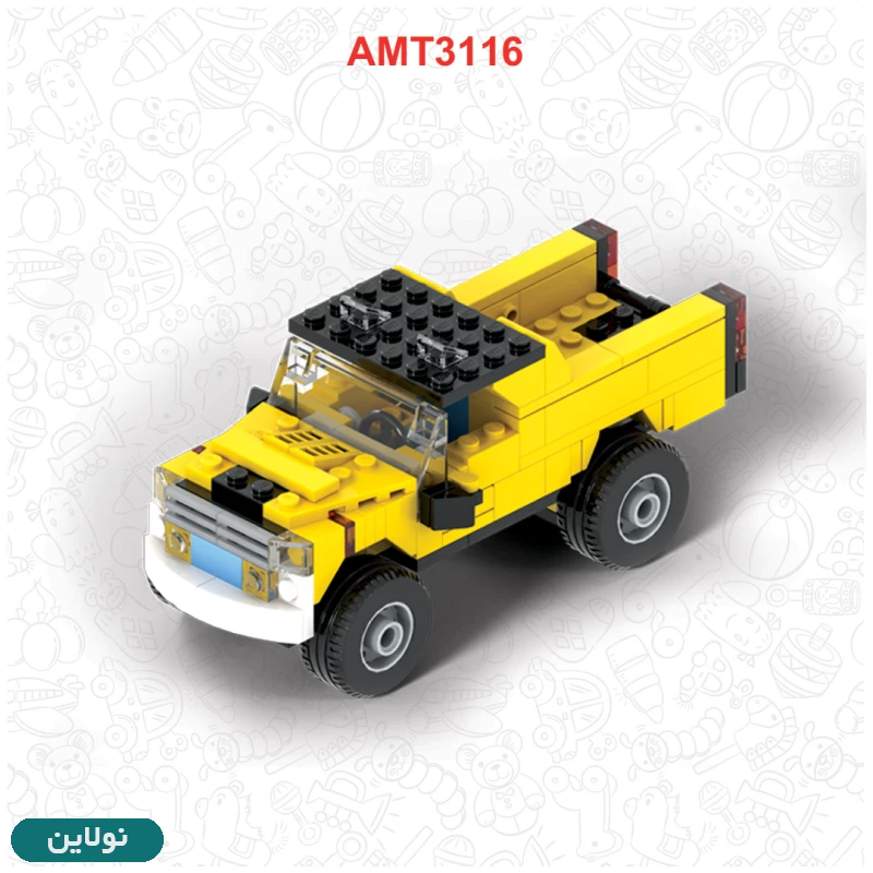 قیمت و خرید لگو ماشین شاسی بلند 21 مدله آوا کد AMT 3116 | نولاین