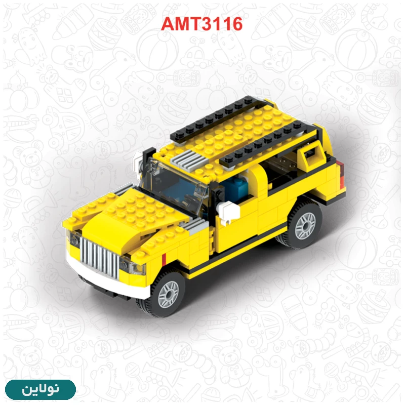 قیمت و خرید لگو ماشین شاسی بلند 21 مدله آوا کد AMT 3116 | نولاین