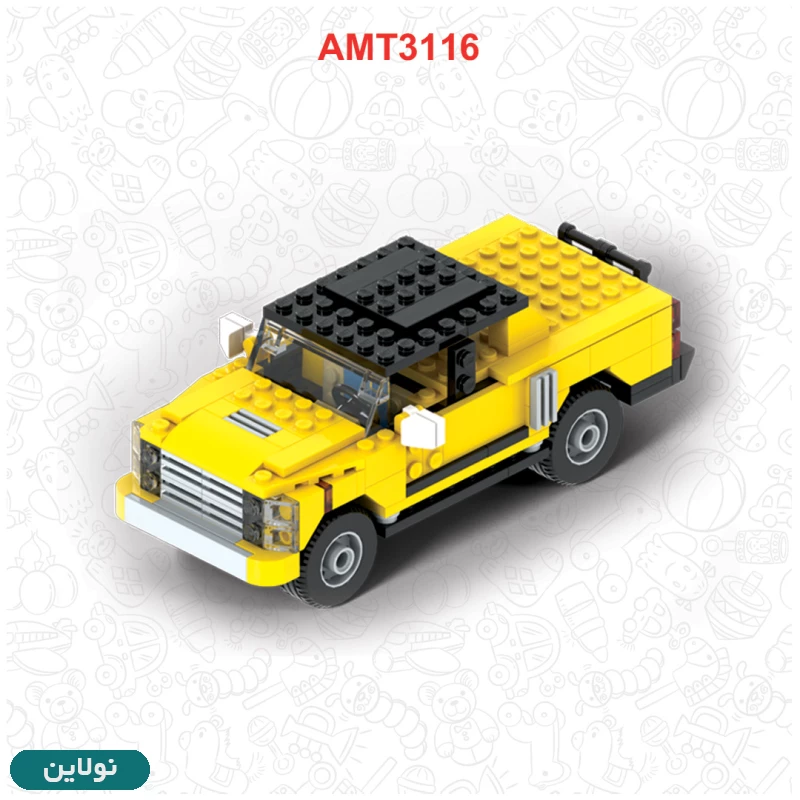 قیمت و خرید لگو ماشین شاسی بلند 21 مدله آوا کد AMT 3116 | نولاین
