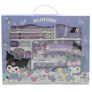 پک لوازم تحریر فانتزی طرح کرومی Kuromi کد 6008 | نولاین