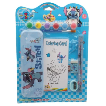 پک لوازم تحریر فانتزی طرح استیج Stitch کد CSJ 708 | نولاین