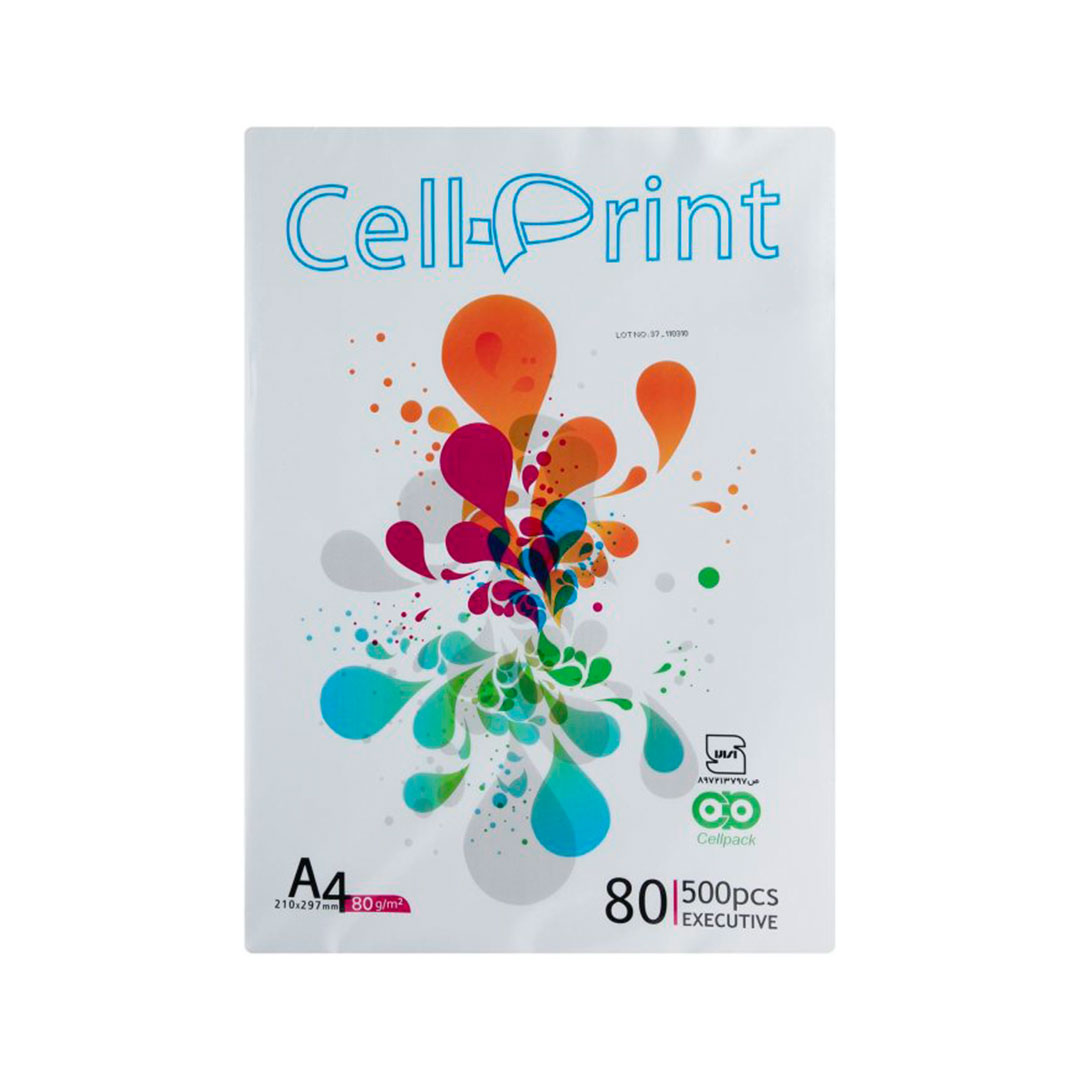 کاغذ A4 سل پرینت 80 گرم بسته 500 عددی | نولاین