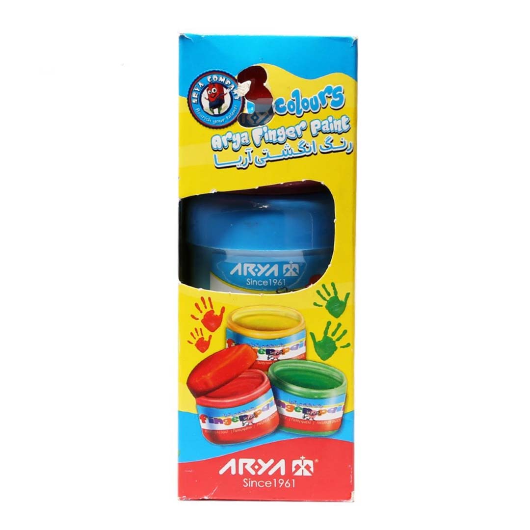 رنگ انگشتی 3 رنگ آریا کد 7004 | نولاین