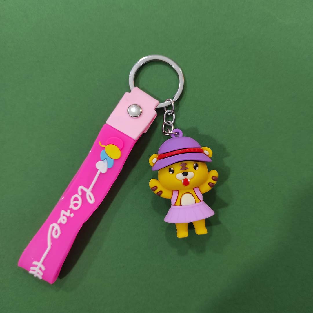 قیمت و خرید جاکلیدی فانتزی سیلیکونی طرح خرس کد 0001 | نولاین