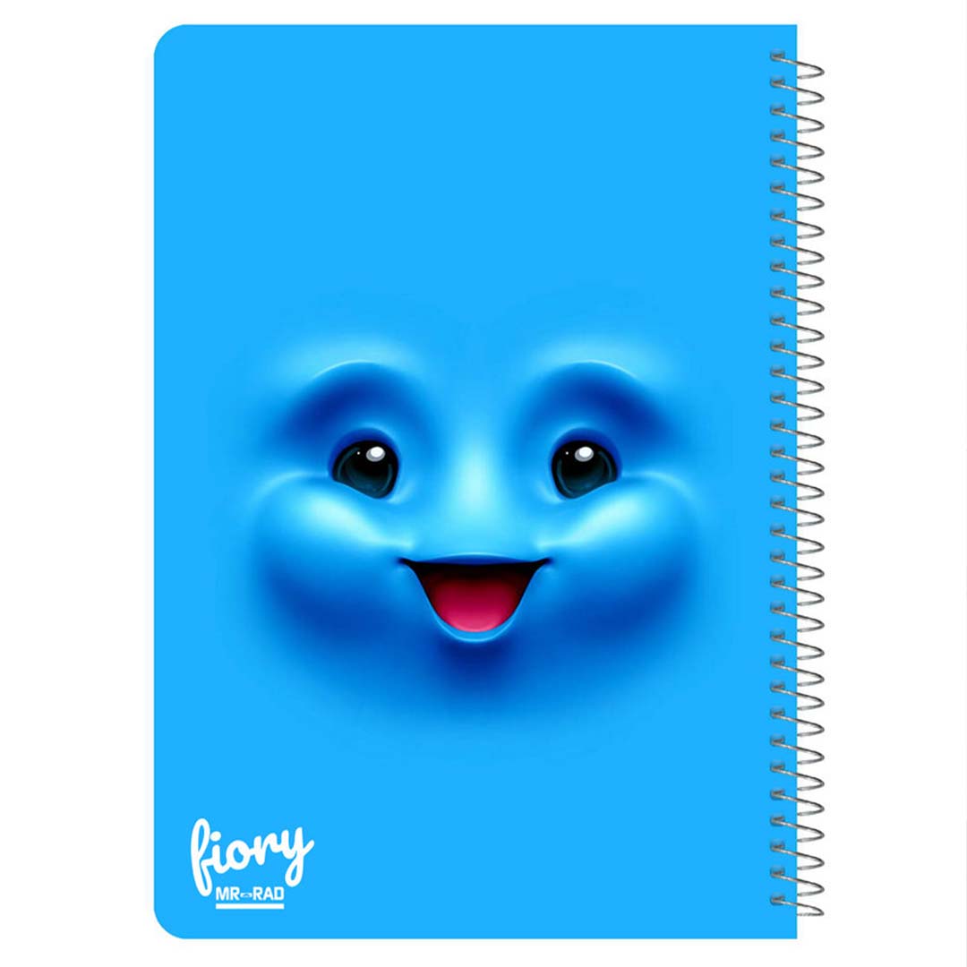 قیمت و خرید دفتر مشق تک خط 50 برگ مستر راد طرح ایموجی کیوت کد 1569 | نولاین