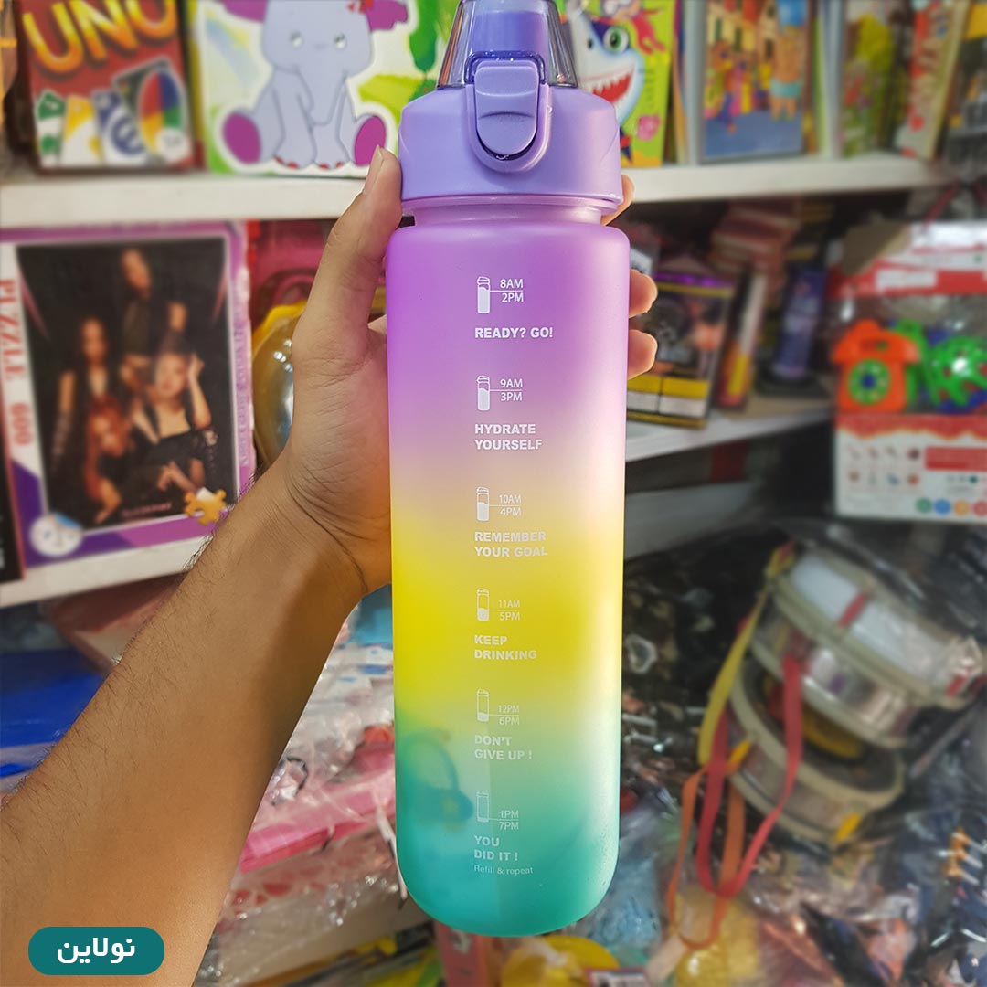 قمقمه پاستیلی مدل Refill گنجایش یک لیتری | نولاین