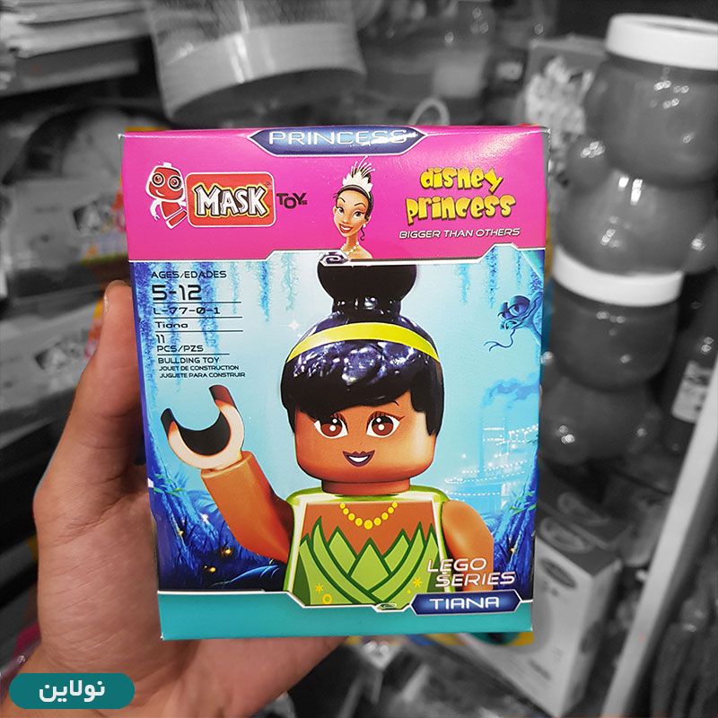 قیمت و خرید لگو آدمک دخترانه ماسک Mask مدل تیانا کد 77 | نولاین قیمت و خرید لگو آدمک دخترانه ماسک Mask مدل تیانا کد 77 | نولاین