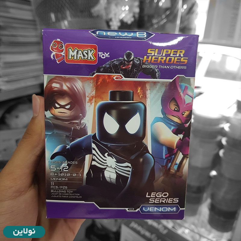 قیمت و خرید لگو آدمک ماسک Mask مدل ونوم کد 1010 | نولاین