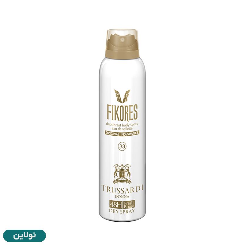 قیمت و خرید اسپری خوشبوکننده بدن فیکورس مدل trussardi حجم 200 میلی لیتر | نولاین قیمت و خرید اسپری خوشبوکننده بدن فیکورس مدل trussardi حجم 200 میلی لیتر | نولاین