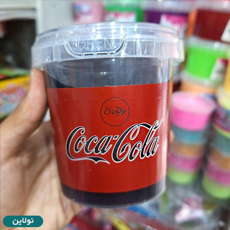 قیمت و خرید اسلایم نوشابه ای کوکاکولا 400 گرمی اودی | نولاین