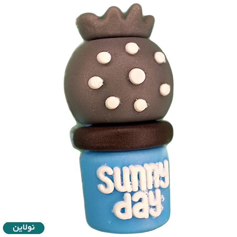 قیمت و خرید سرمدادی سیلیکونی طرح گلدان آناناس کد 005 | نولاین