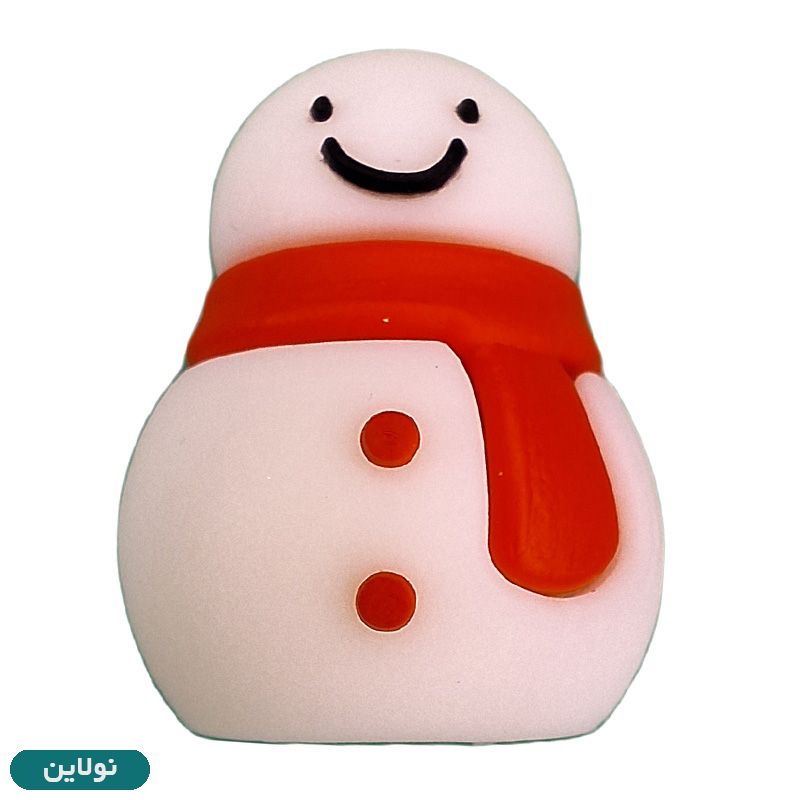 قیمت و خرید سرمدادی سیلیکونی فانتزی طرح آدم برفی کد 020 | نولاین