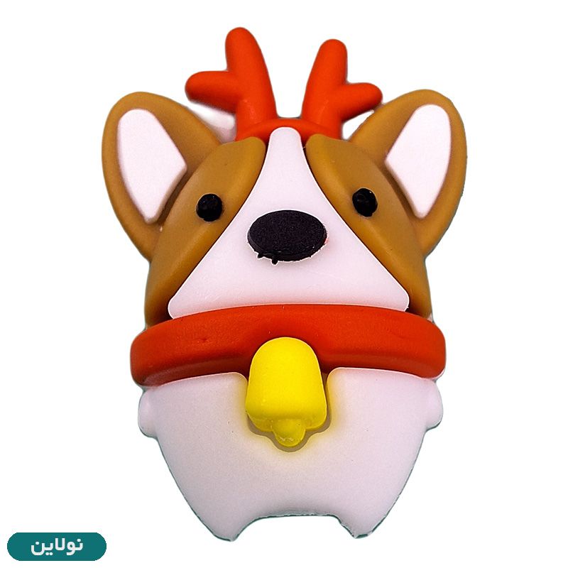 قیمت و خرید سرمدادی سیلیکونی فانتزی طرح سگ کریسمس زنگوله دار کد 010 | نولاین قیمت و خرید سرمدادی سیلیکونی فانتزی طرح سگ کریسمس زنگوله دار کد 010 | نولاین