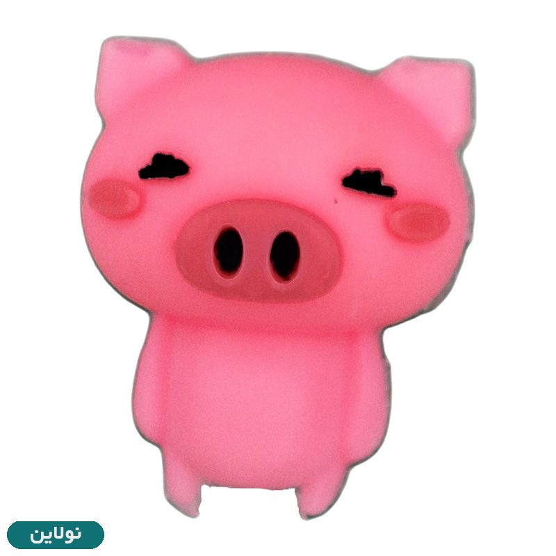 قیمت و خرید سرمدادی سیلیکونی فانتزی طرح خوک کد 004 | نولاین قیمت و خرید سرمدادی سیلیکونی فانتزی طرح خوک کد 004 | نولاین