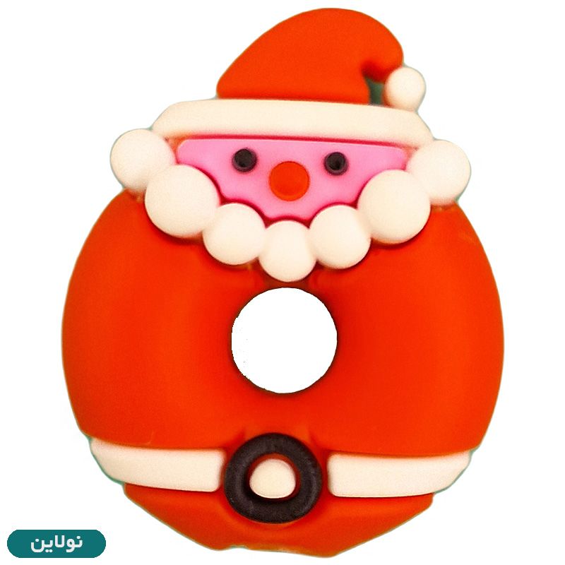 قیمت و خرید سرمدادی سیلیکونی فانتزی طرح بابانوئل کد 019 | نولاین