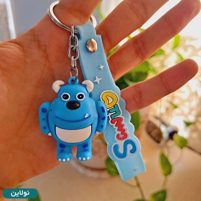 قیمت و خرید جاکلیدی فانتزی سیلیکونی طرح سالیو کد 0023 | نولاین