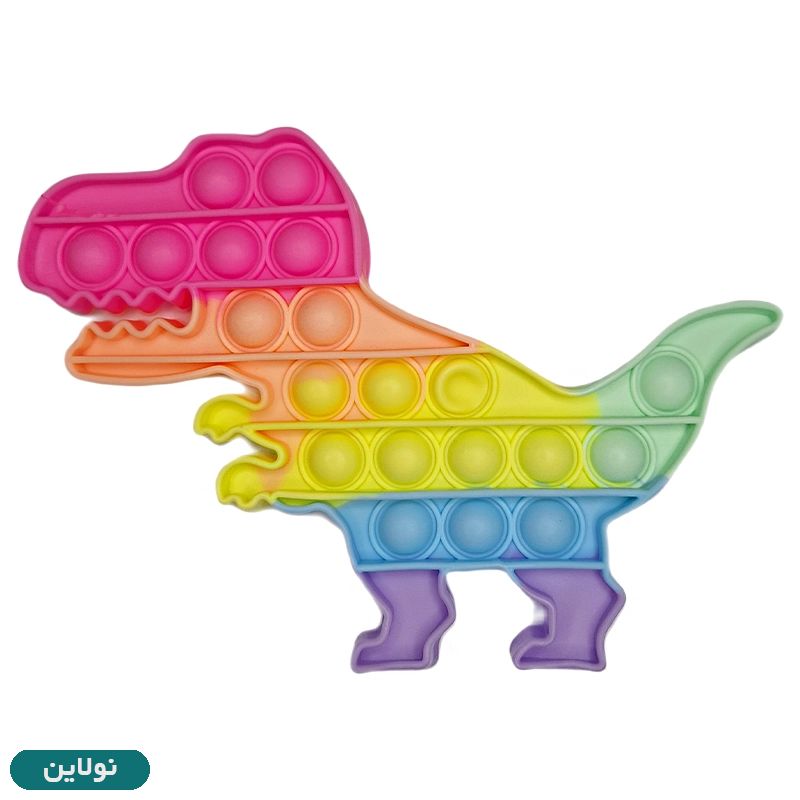 قیمت و خرید پاپت اسباب بازی پاستیلی طرح دایناسور | نولاین