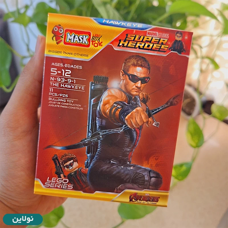 قیمت و خرید لگو آدمک هاکای سری طلایی ماسک mask | نولاین