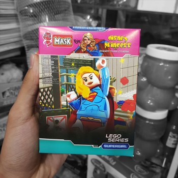 لگو آدمک دخترانه ماسک Mask مدل سوپرگرل کد 80 | نولاین