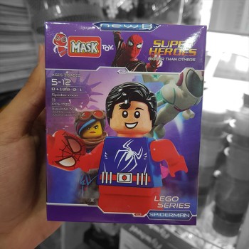 لگو آدمک ماسک Mask مدل مرد عنکبوتی (اسپایدرمن) کد 108 | نولاین