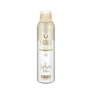اسپری خوشبوکننده بدن فیکورس مدل Jadore Dior حجم 200 میلی لیتر | نولاین