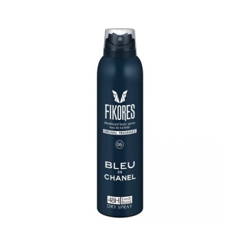 اسپری خوشبوکننده بدن فیکورس مدل BLEU DE CHANEL حجم 200 میلی لیتر | نولاین