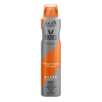 اسپری خوشبوکننده بدن فیکورس مدل SILVER PROTECT حجم 200 میلی لیتر | نولاین