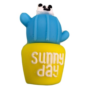 سرمدادی سیلیکونی فانتزی طرح گلدان خرسی کد 011 | نولاین