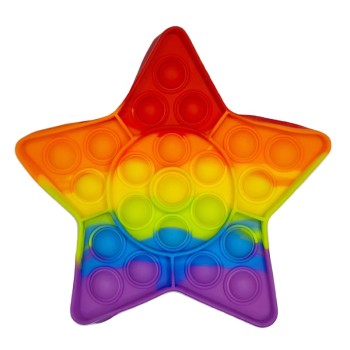 پاپت اسباب بازی رنگین کمونی طرح ستاره | نولاین