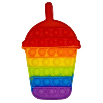 پاپت اسباب بازی رنگین کمونی طرح لیوان بستنی (آیس پک) | نولاین