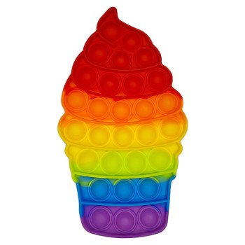 پاپت اسباب بازی رنگین کمونی طرح بستنی | نولاین