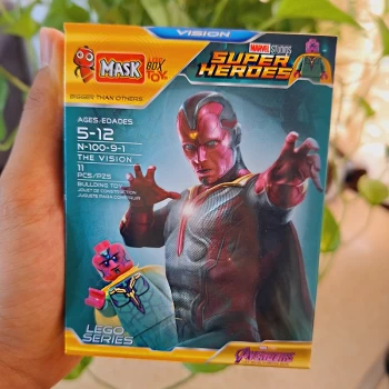 لگو آدمک ویژن vision طلایی ماسک mask کد 10091 | نولاین