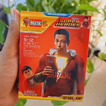 لگو آدمک شزم shazam طلایی ماسک mask کد 9891 | نولاین