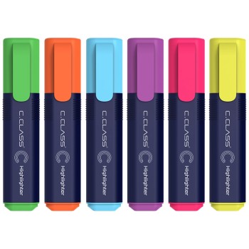 ماژیک هایلایتر سی کلاس رنگ نئونی کد 9512 | نولاین